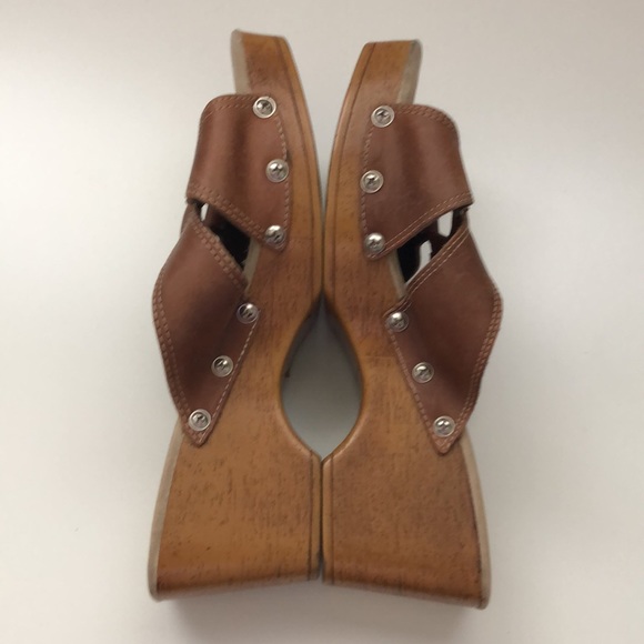 Cache Creek Leather clogs Sandals Size 7M - Picture 8 of 12